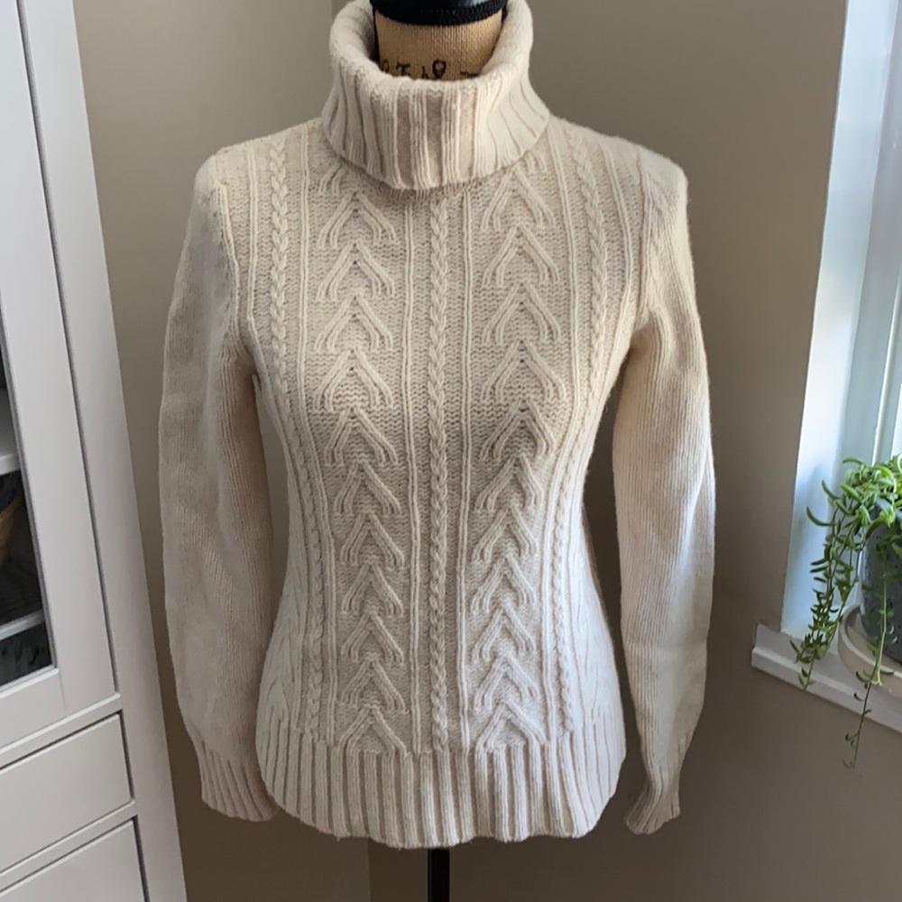 Anthropologie wool turtleneck
